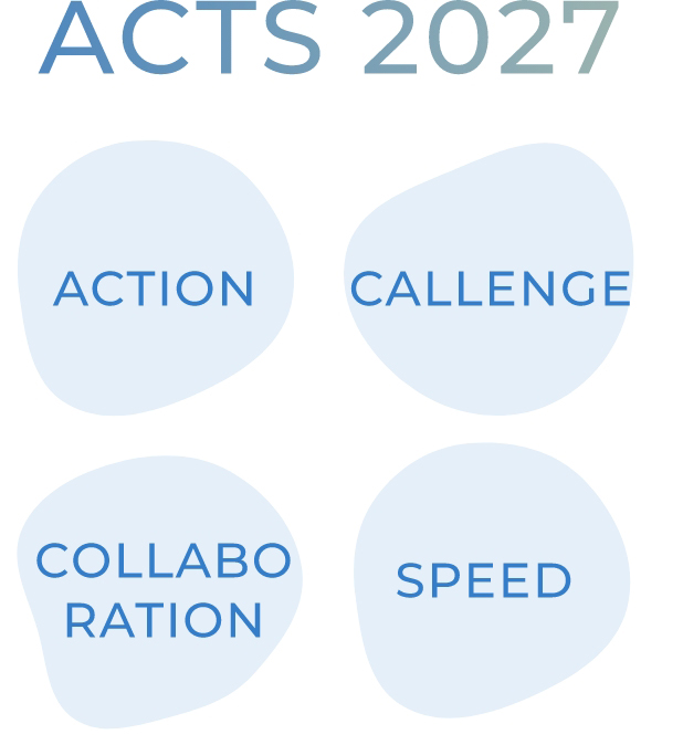 ACTS2027「行動」「挑戦」「協働」「迅速」
